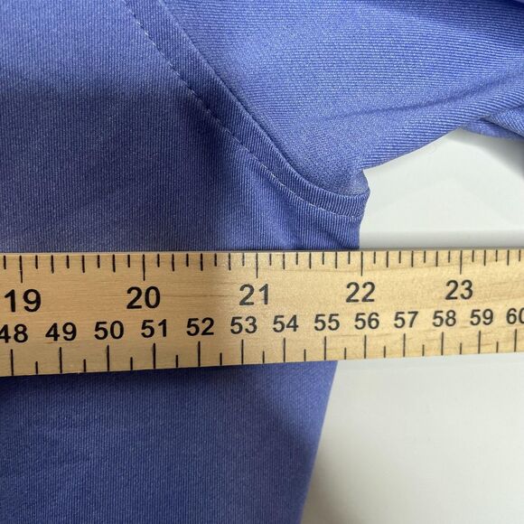 Peter Millar Pullover Mens Medium Quarter Zip Performance Golf Stretch Blue - Picture 8 of 11